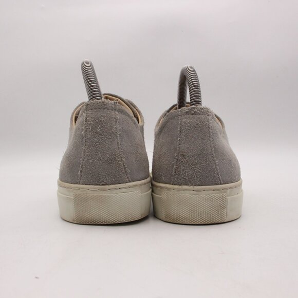 Axel Arigato Gray Leather Sneakers Men's Size US 7.5 Casual Shoes Lace Up - Picture 5 of 11